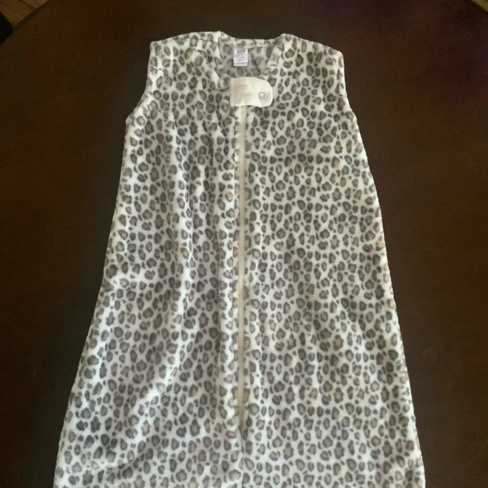 (MB) Hudson Baby Leopard Print Sleep Sack - Picture 2 of 4